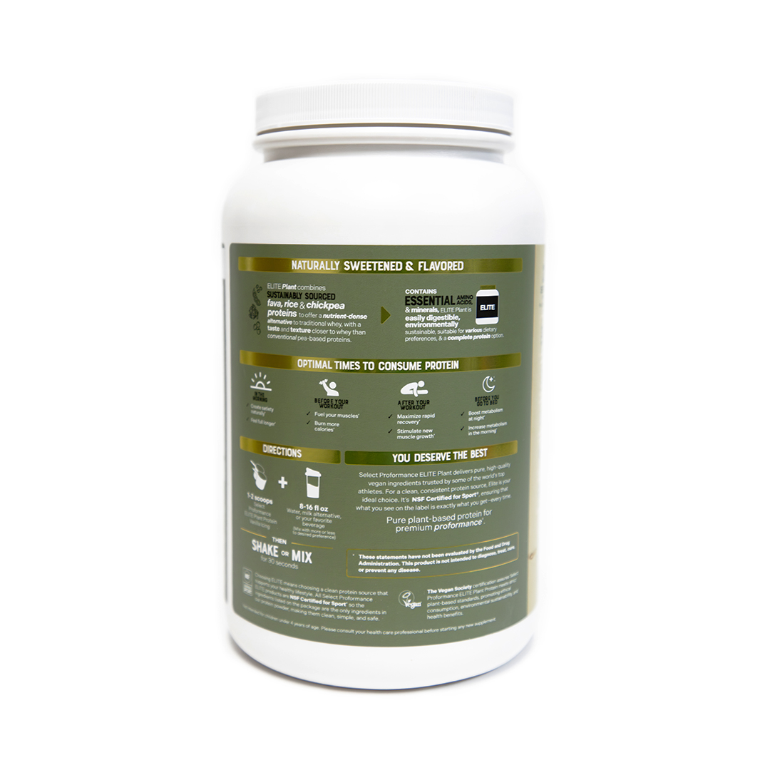 Select Proformance Elite Plant Protein Vanilla Icing 2lb - Image 3