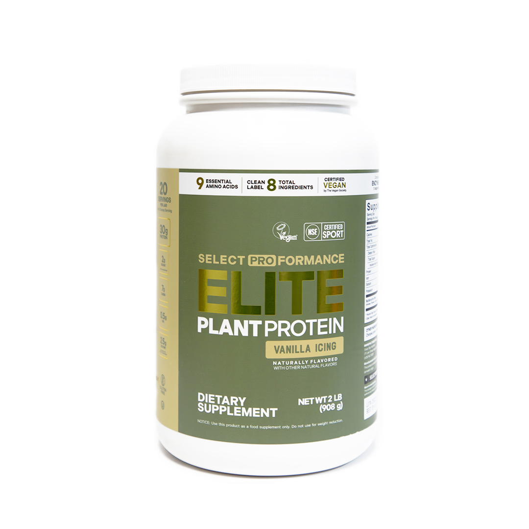 Select Proformance Elite Plant Protein Vanilla Icing 2lb - Image 1