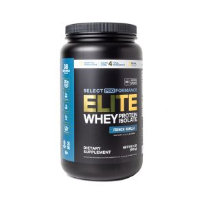 Select Proformance Elite Whey Protein Isolate French Vanilla 2lb